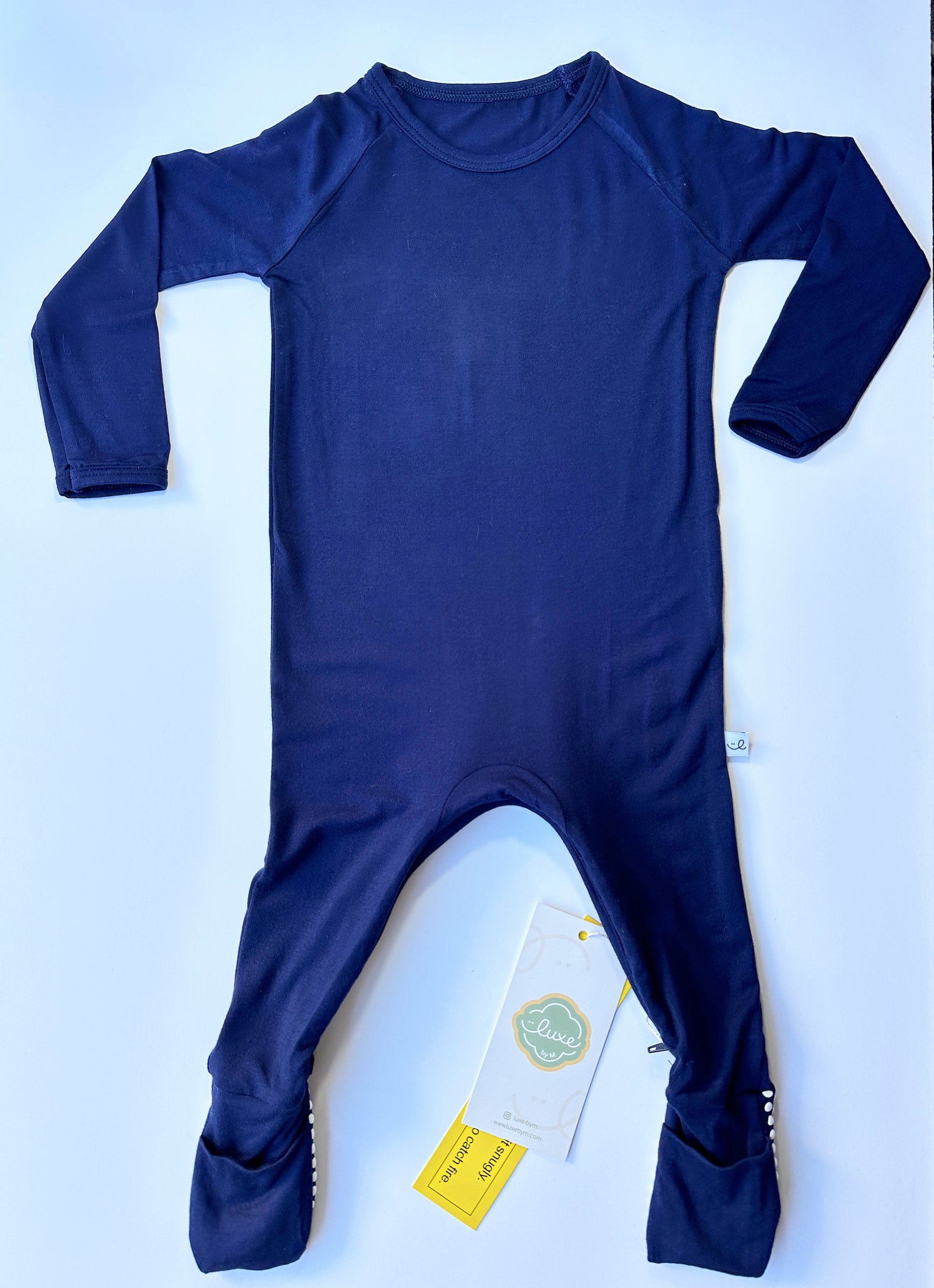 One Zip Midnight Blue Pajamas