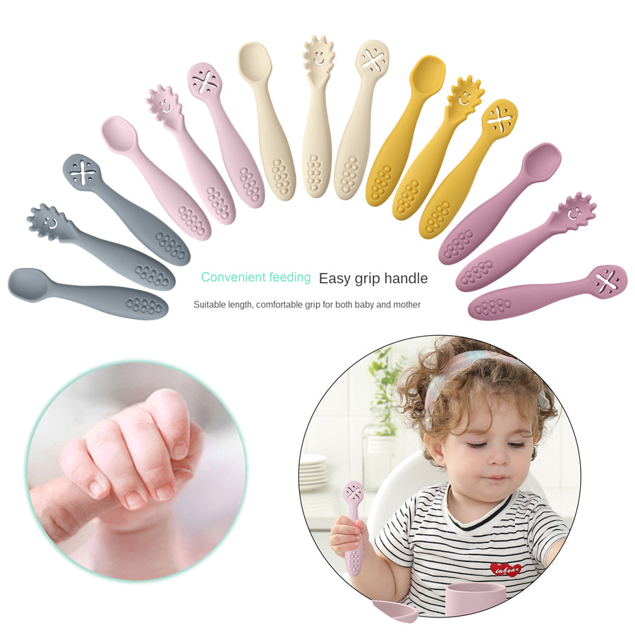 Baby lead weaning PRE - SPOON - Mustard Yellow